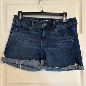 American Eagle Outfitters Denim Midi Shorts